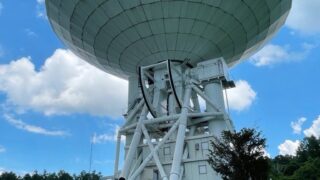 コナン映画「隻眼の残像(フラッシュバック)」アニメ地聖地巡礼　野辺山天文台45m電波望遠鏡